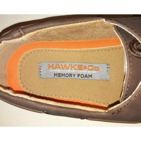 Hawke & Co Men's Size 10.5 Memory Foam Bruce Brown Casual DQ0079 New in … - Picture 4 of 6